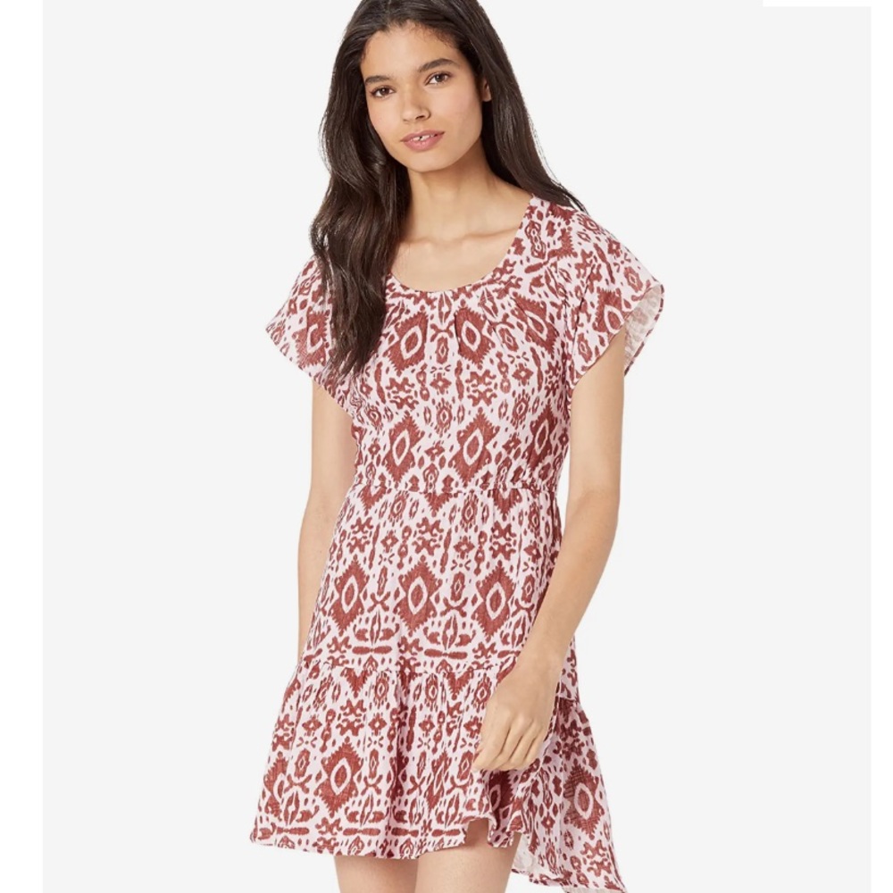 NEW! BB Dakota by Steve Madden Catch My Gauze Cutout Cotton Dress